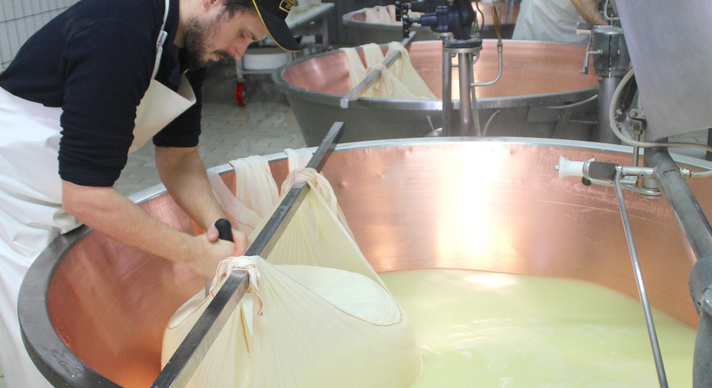 Dalla Caldaia alla Tavola: Il Viaggio della Produzione del Parmigiano Reggiano Artigianale