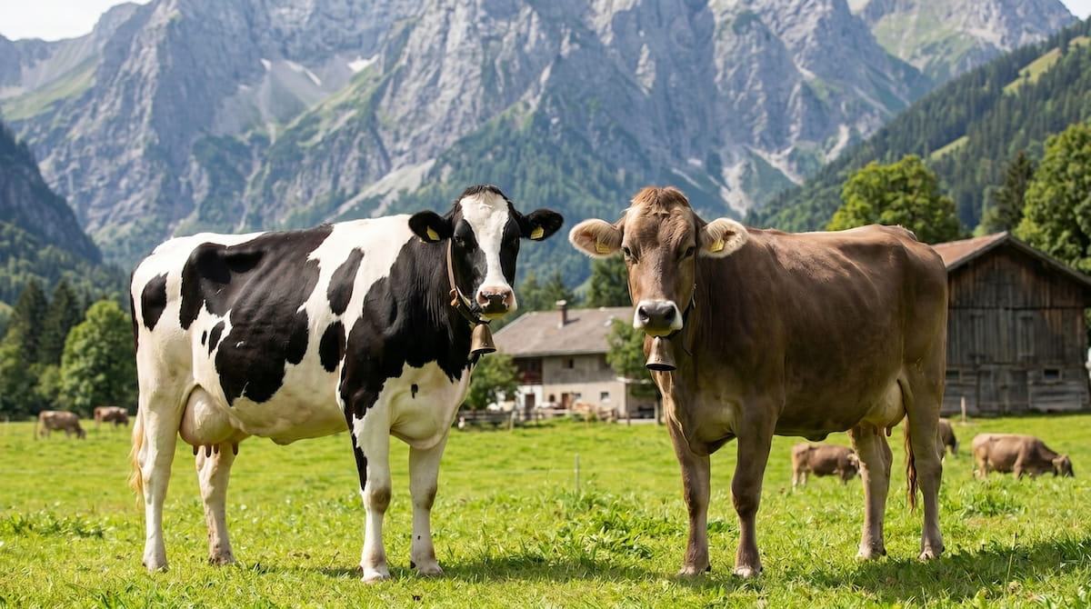 Il Segreto è nel Latte: Il Ruolo della Frisona e della Bruna Alpina