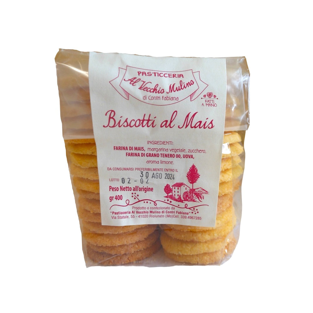 Biscotti al Mais - fatti a mano 400 g