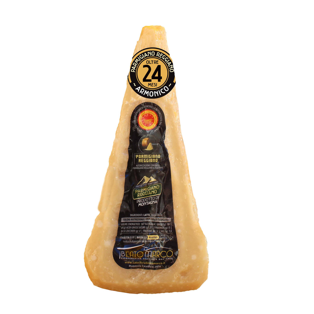 Parmigiano Reggiano DOP 24 Mesi Prodotto di Montagna 500 g