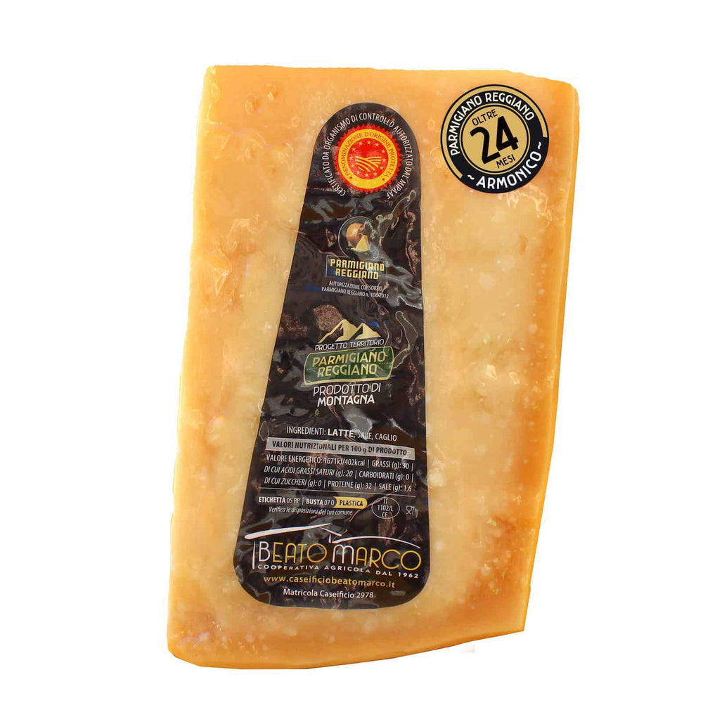1 Punta Parmigiano Reggiano PDO with Cheese Grater and Knife